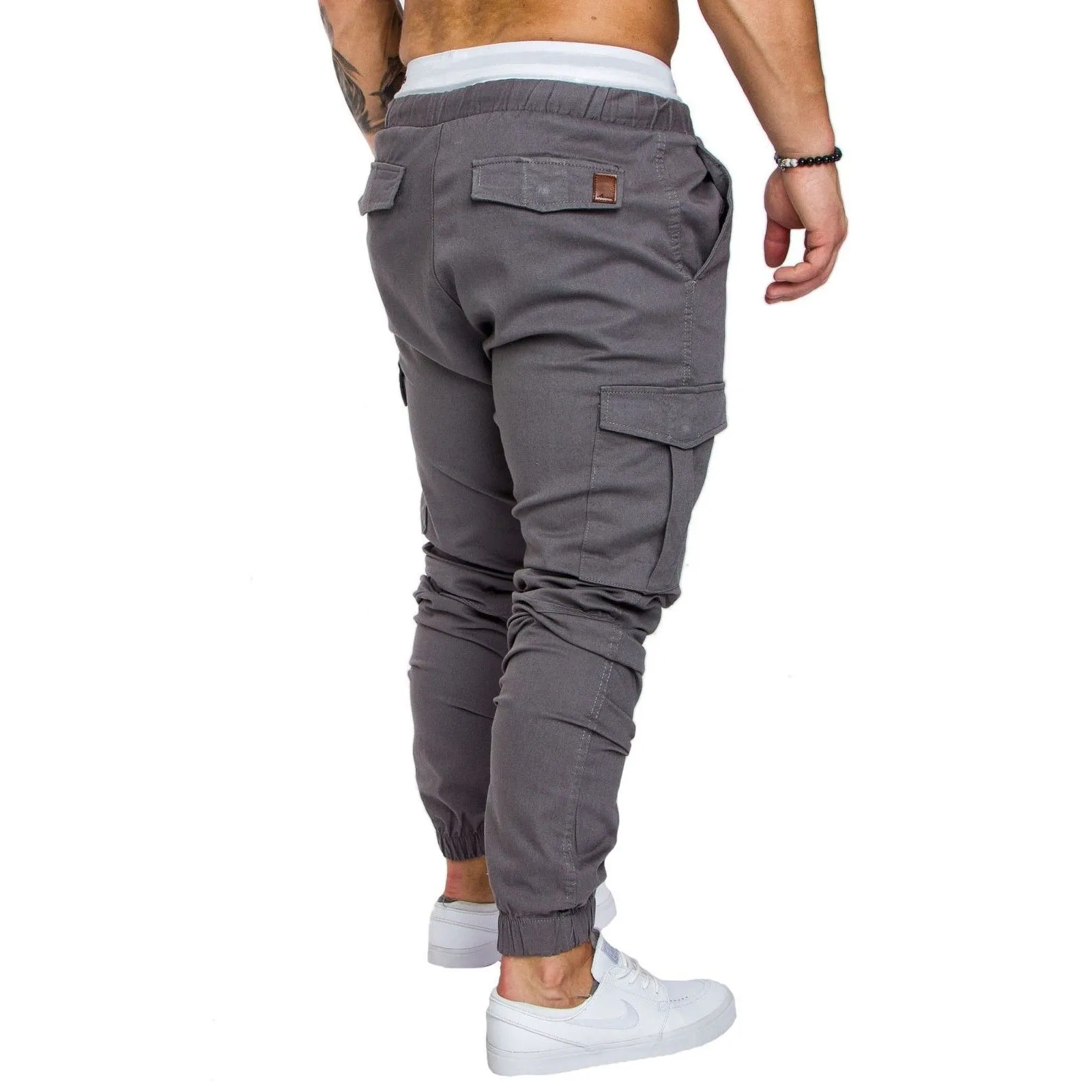 MULTI POCKET JOGGER CARGO PANTS