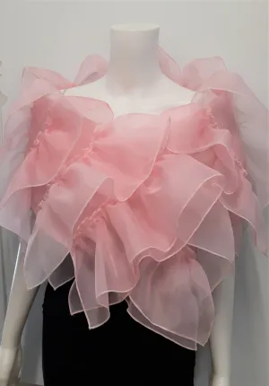 Multi Ruffle Wrap