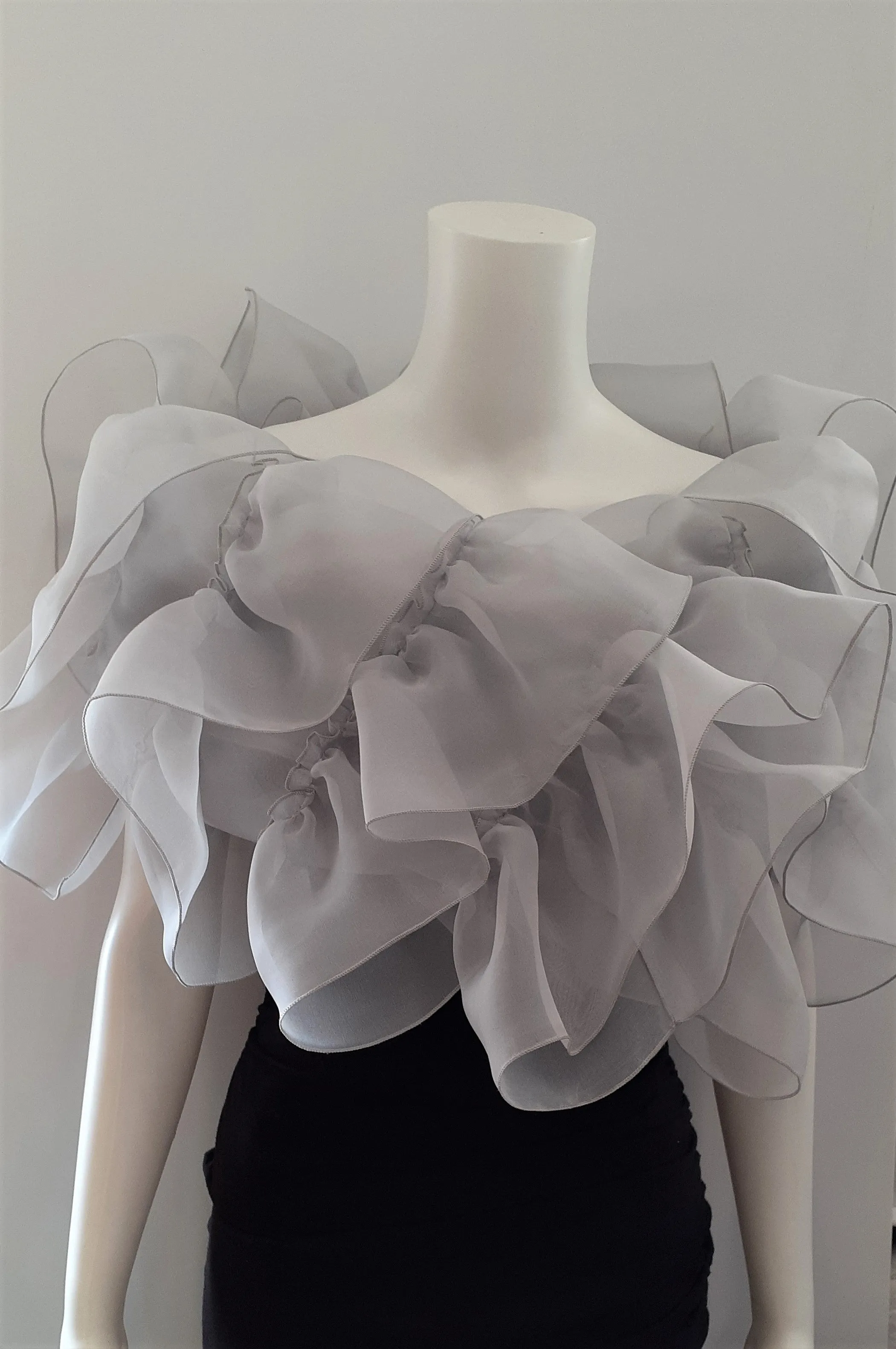 Multi Ruffle Wrap
