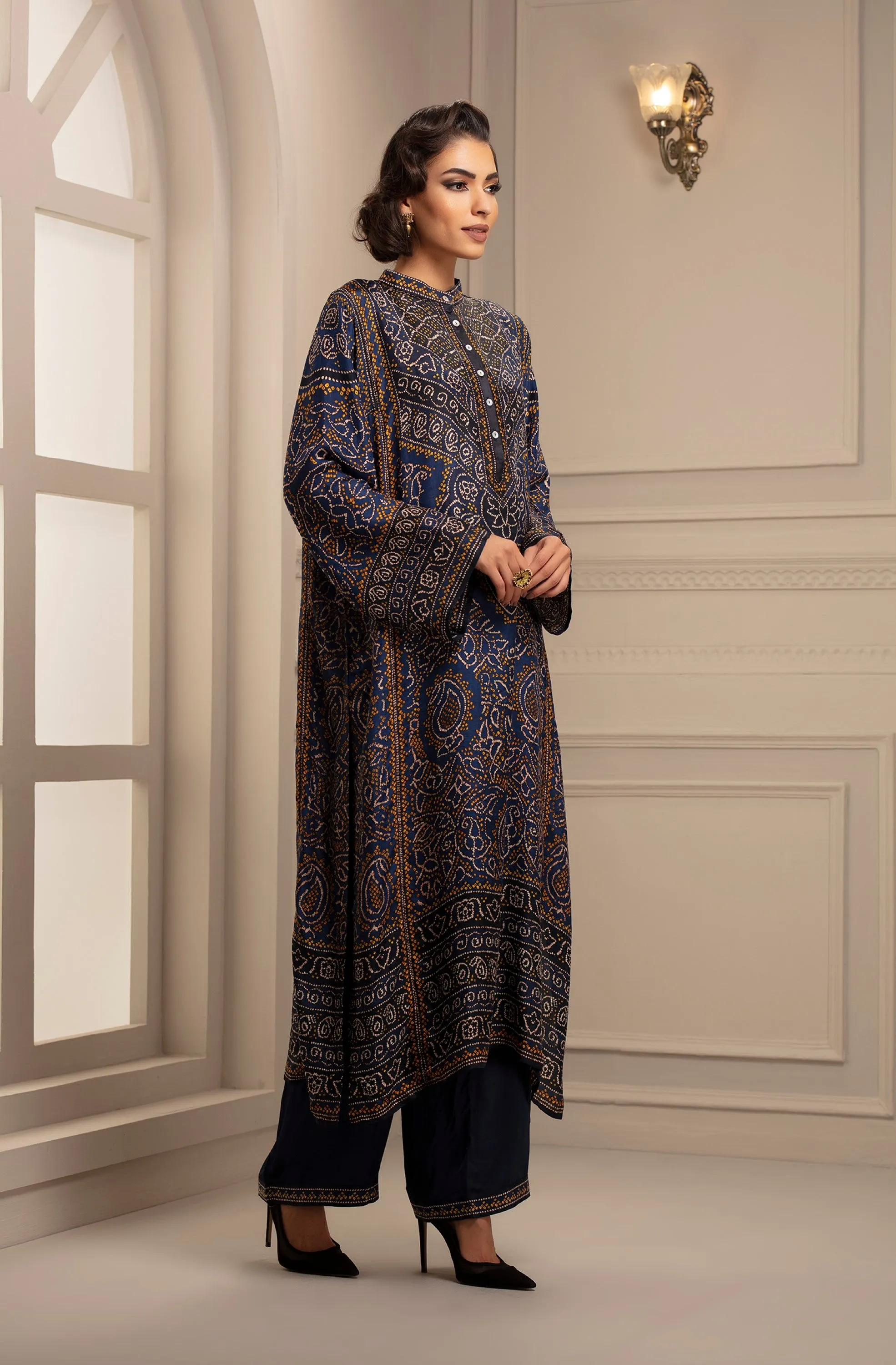 Navy Tunic With Pant