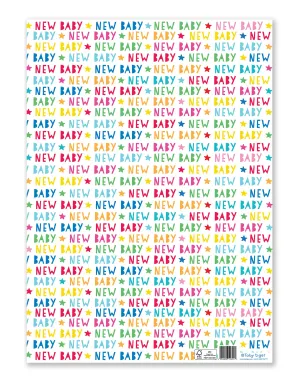 New Baby Wrapping Paper