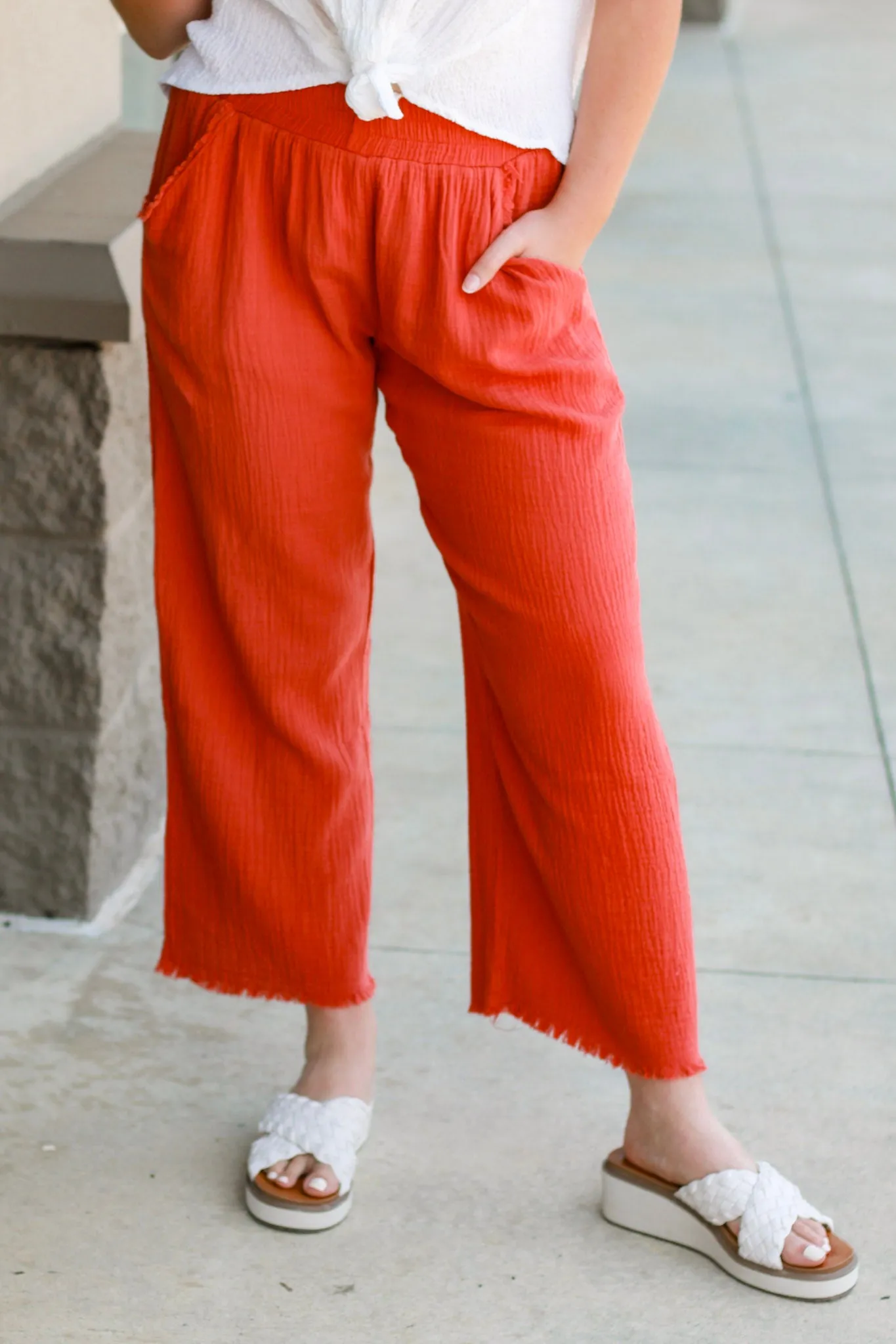 Next to You Gauze Pants