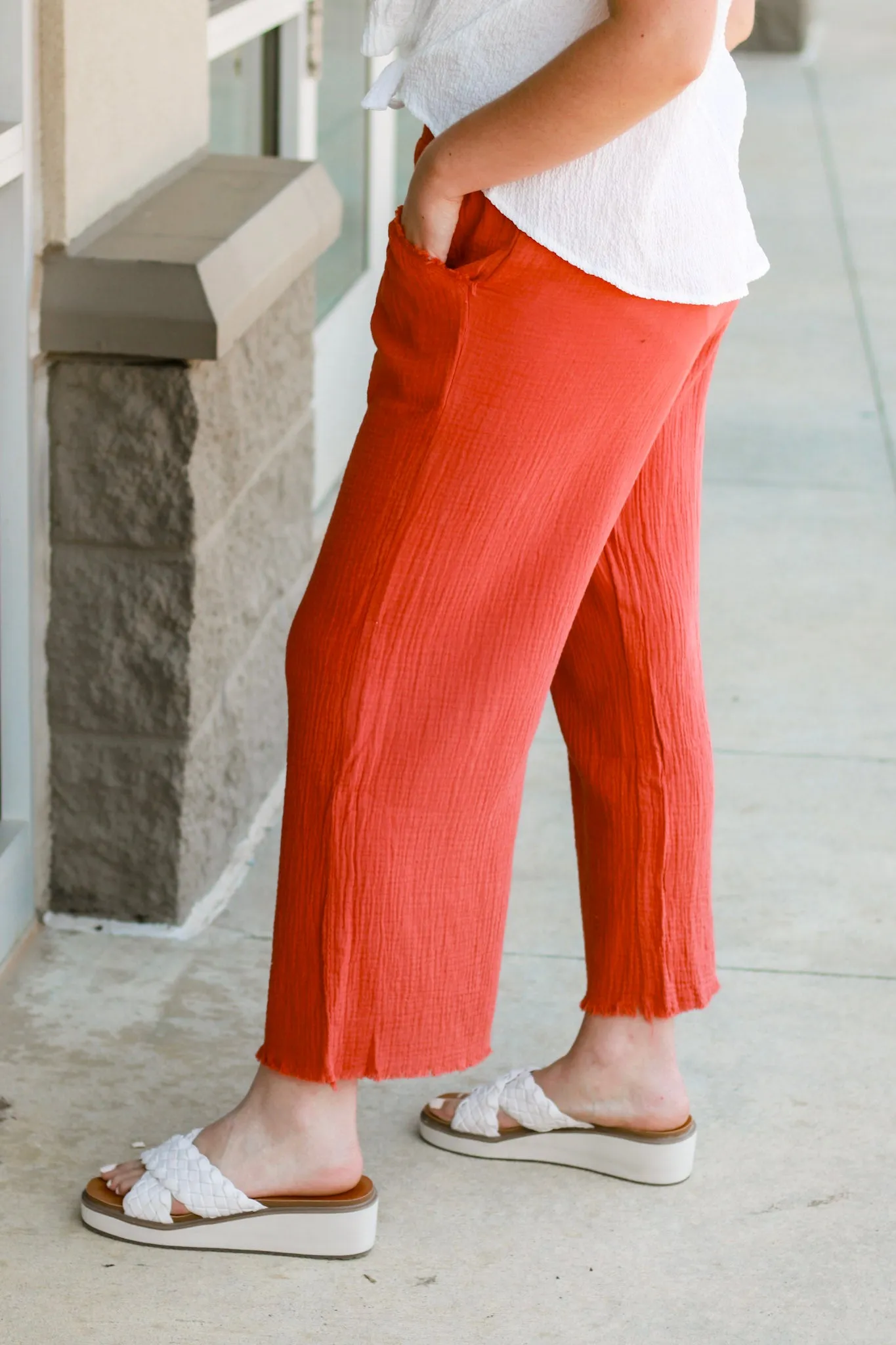 Next to You Gauze Pants