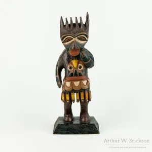 Northwest Coast Carved Shaman Figure