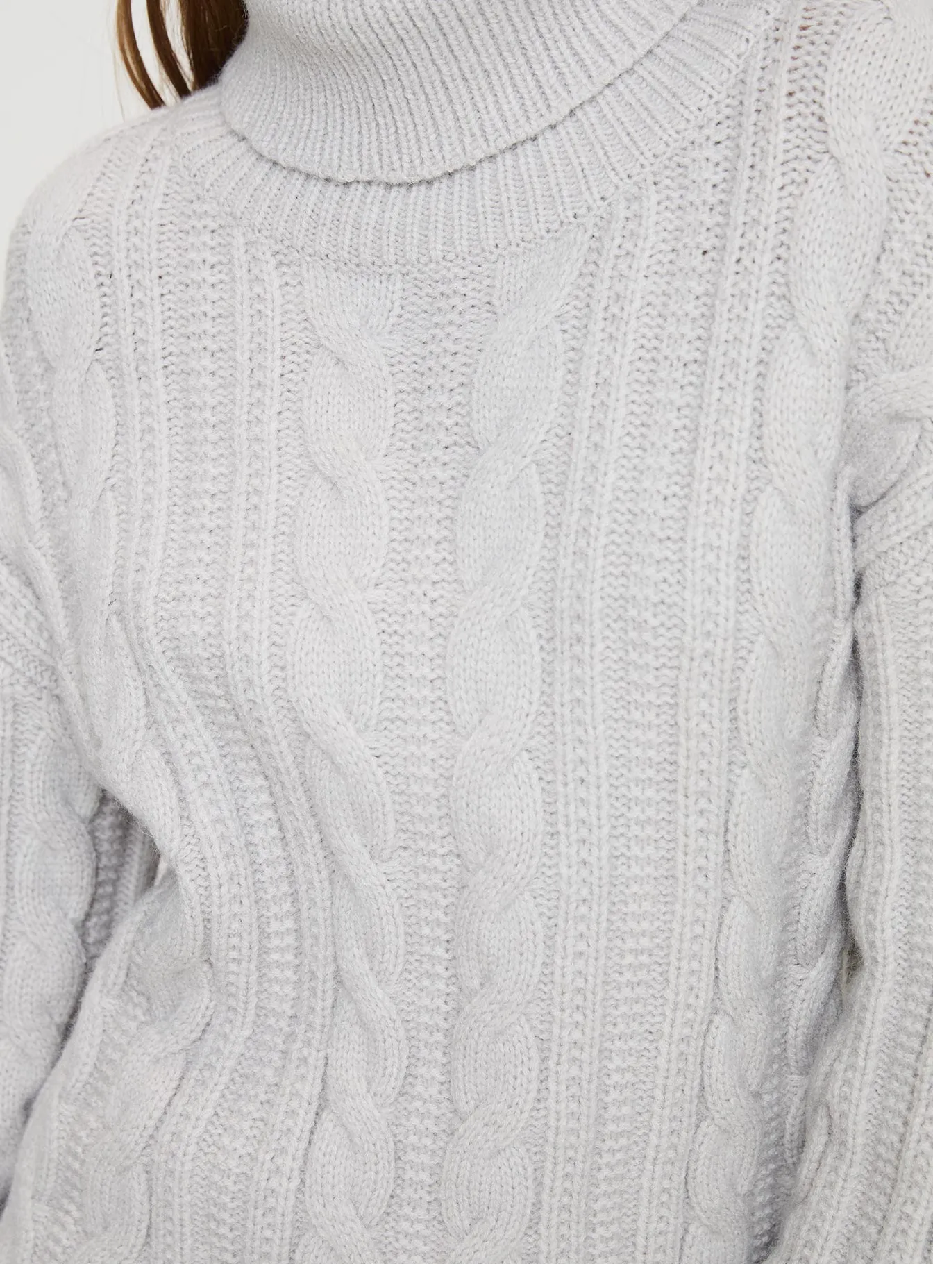 Nyle Knit Sweater Grey