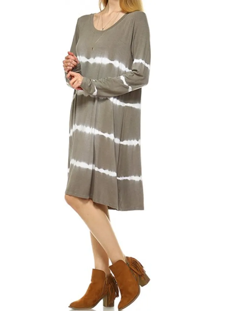 OLIVE GREEN DRESS