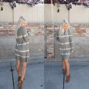 OLIVE GREEN DRESS