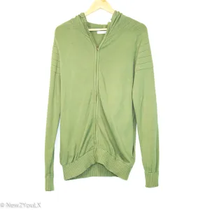Olive Green Zip Up Hoodie (Thomas)