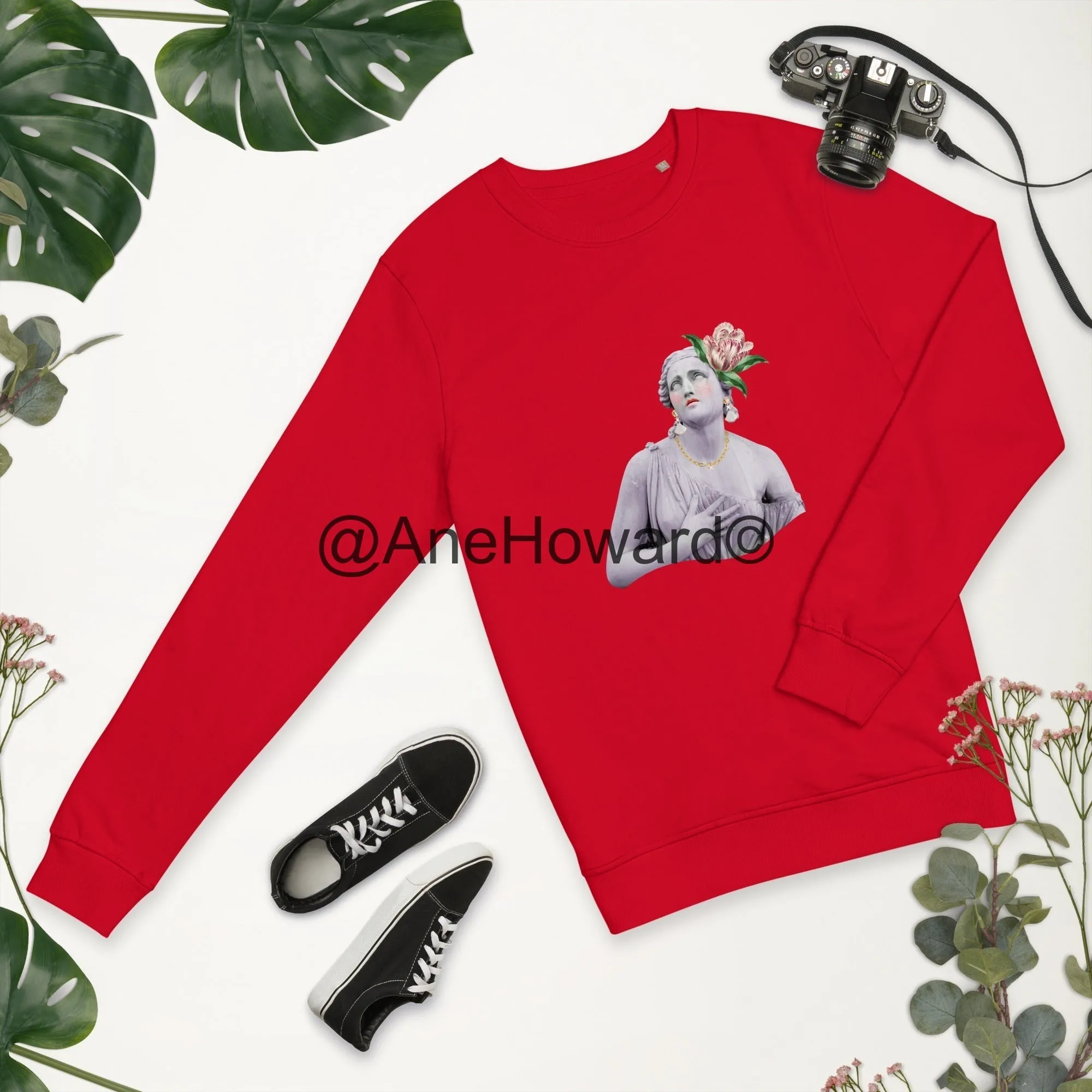 Organic cotton sweatshirt True Heart