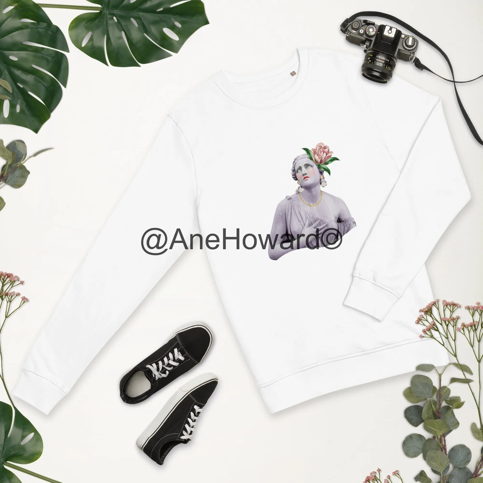 Organic cotton sweatshirt True Heart