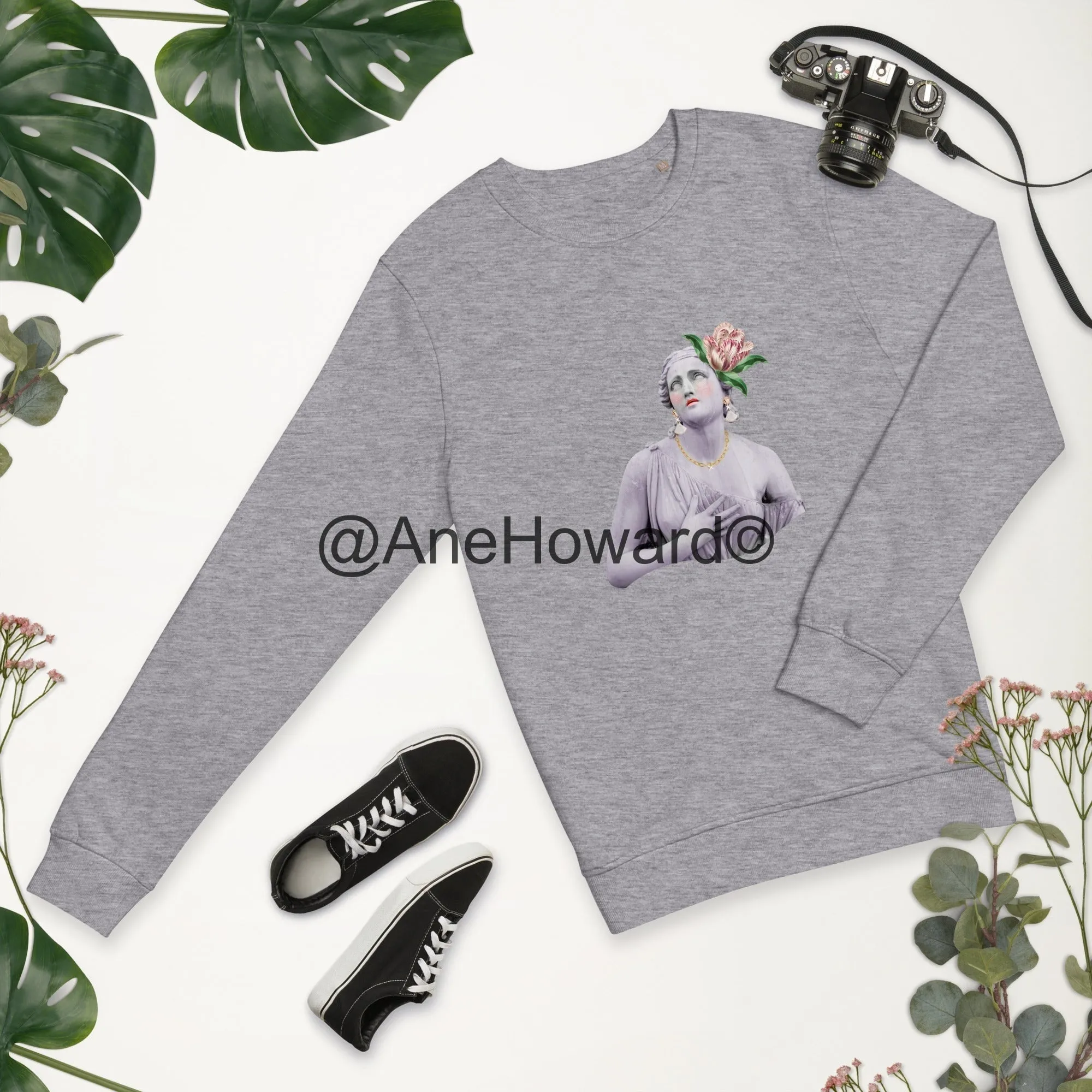 Organic cotton sweatshirt True Heart