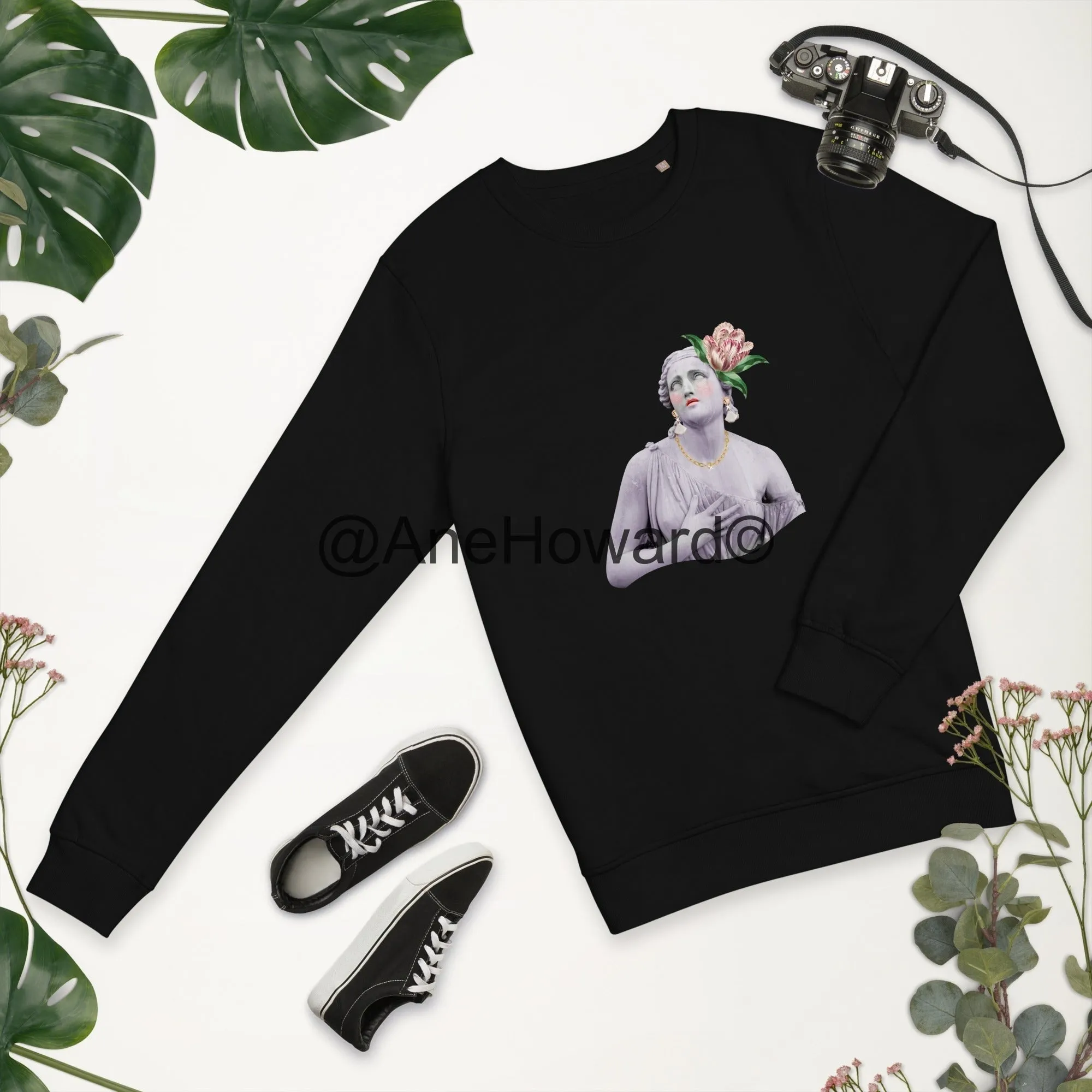 Organic cotton sweatshirt True Heart