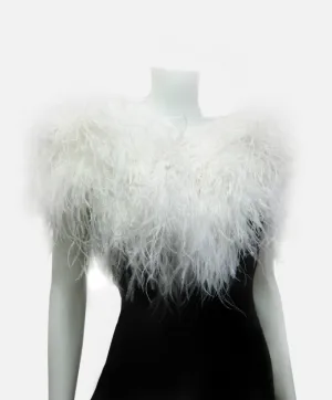 Ostrich Bridal Wrap