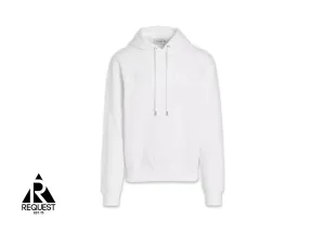 Pairs Embroidered Logo Hoodie "White"