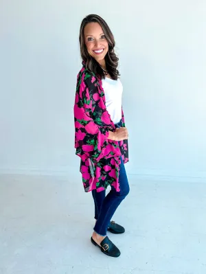 Palmer Printed Cardigan