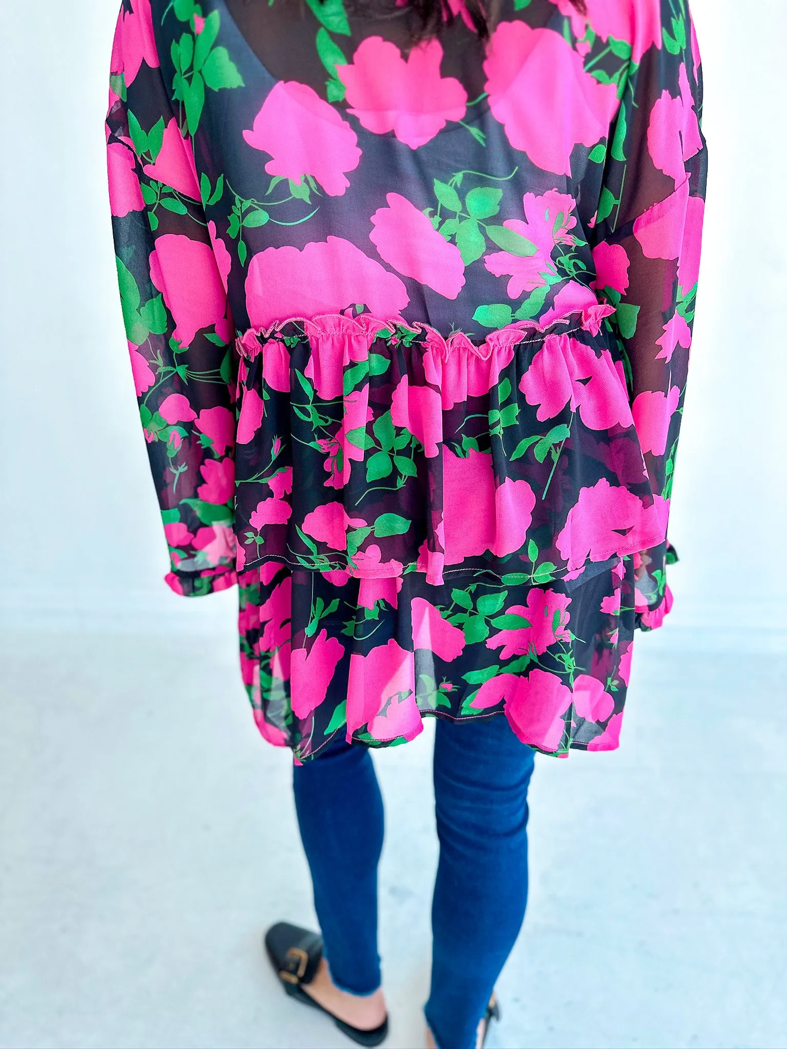 Palmer Printed Cardigan