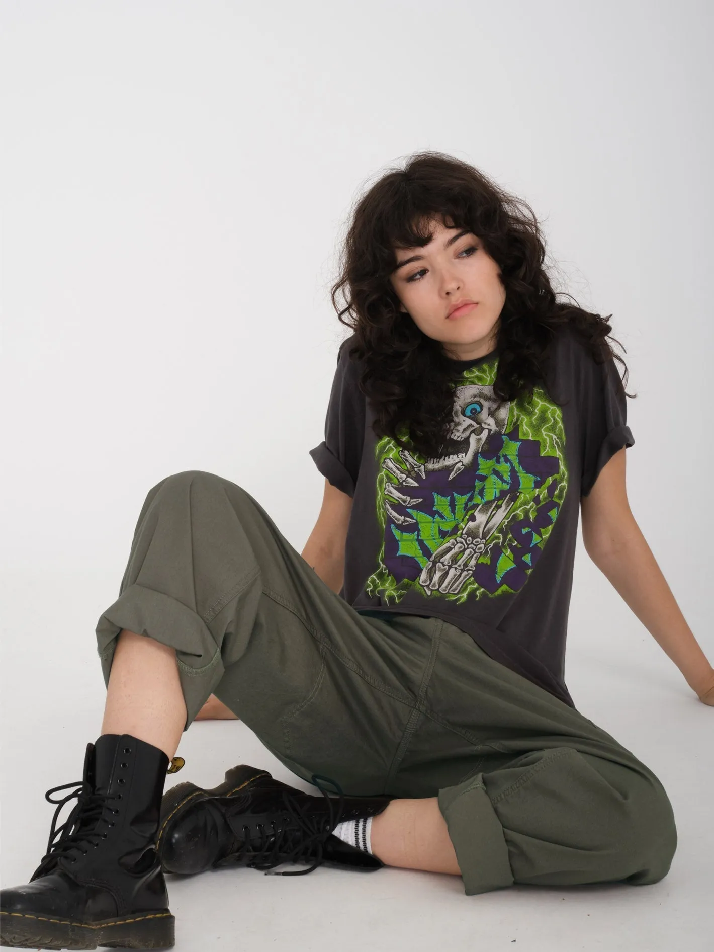 Pantalon cargo Grande Barracks - WINTERMOSS