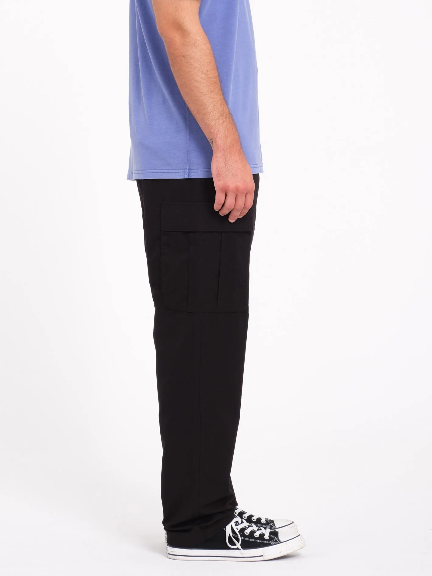 Pantalon Cargo Tapered Strange Tripper - BLACK