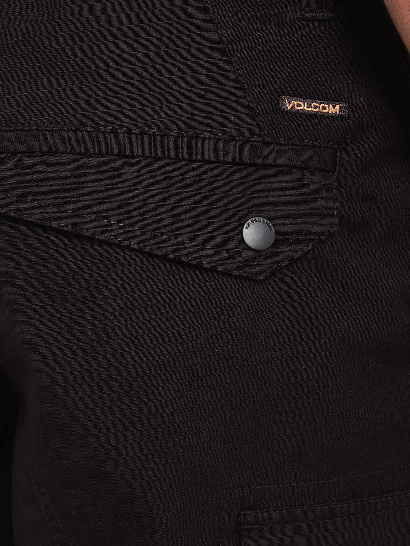 Pantalon Cargo Tapered Strange Tripper - BLACK