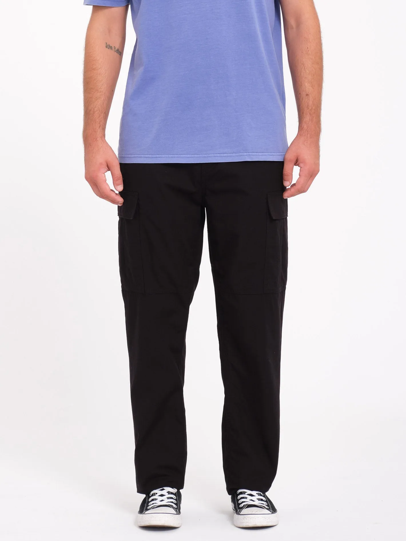 Pantalon Cargo Tapered Strange Tripper - BLACK