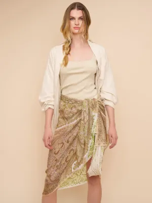 Patchwork Tile Wrap In Starfish