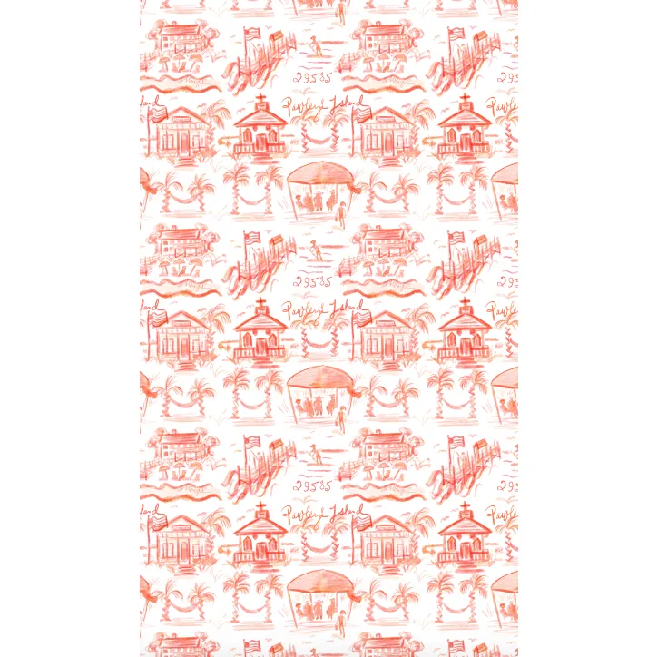 Pawleys Island Toile Peel and Stick Wallpaper in 7 Colors!!!!