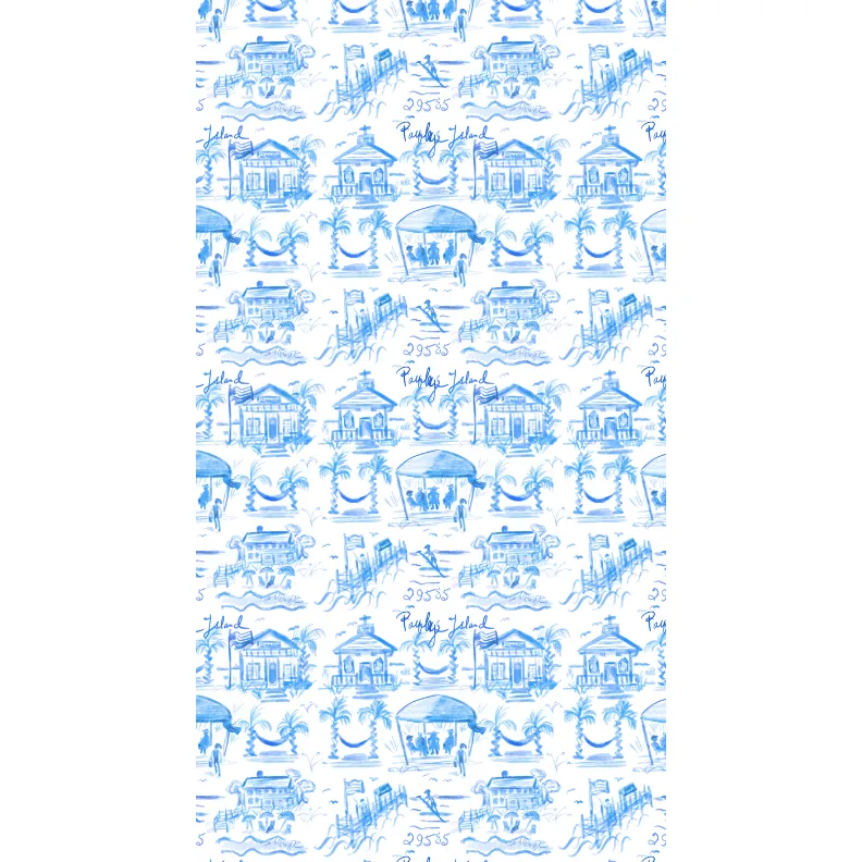 Pawleys Island Toile Peel and Stick Wallpaper in 7 Colors!!!!