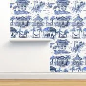 Pawleys Island Toile Peel and Stick Wallpaper in 7 Colors!!!!