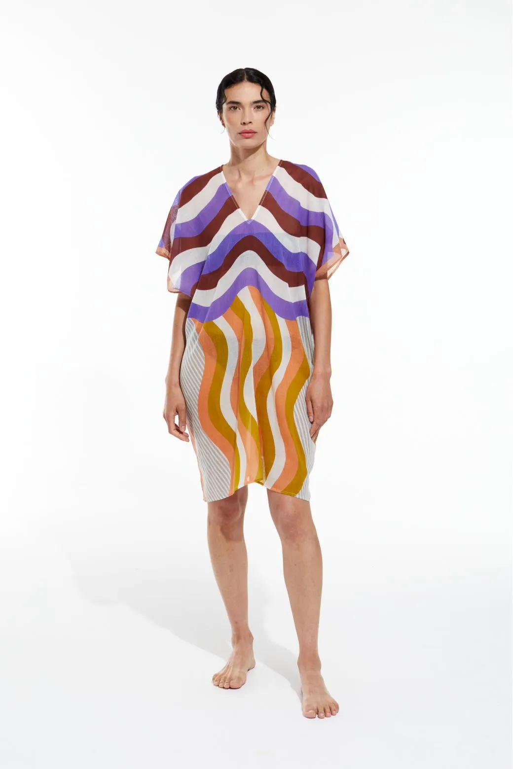 PEARCH PURLE ELIA DRESS