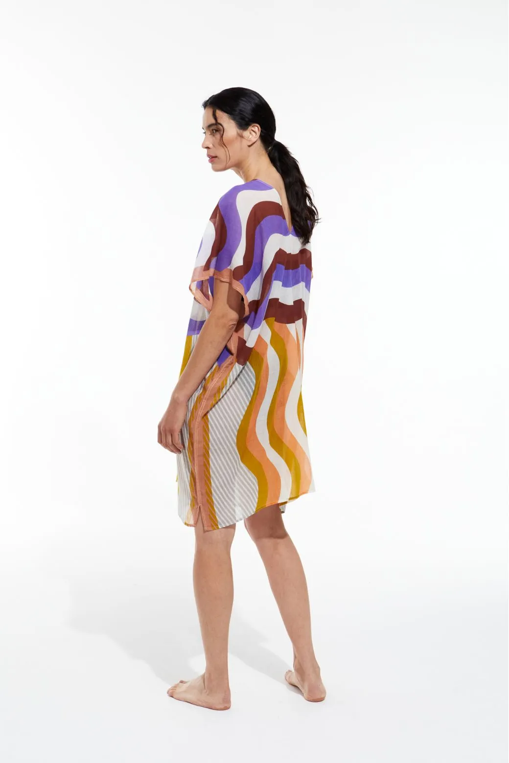PEARCH PURLE ELIA DRESS