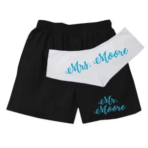 Personalized Mr. and Mrs. Underwear Set