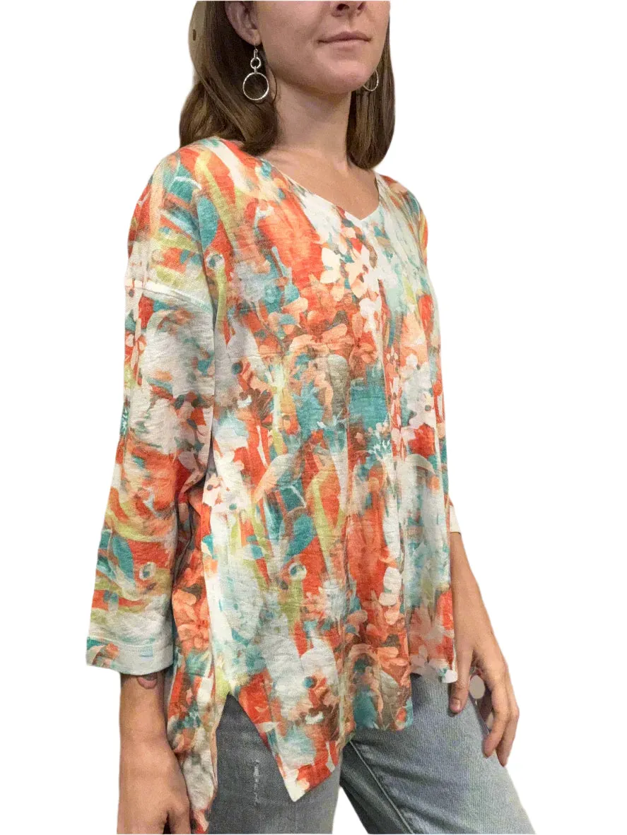 Petal Stream Tunic
