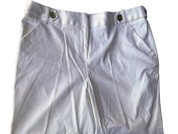 Peter Nygard Petite White Capris