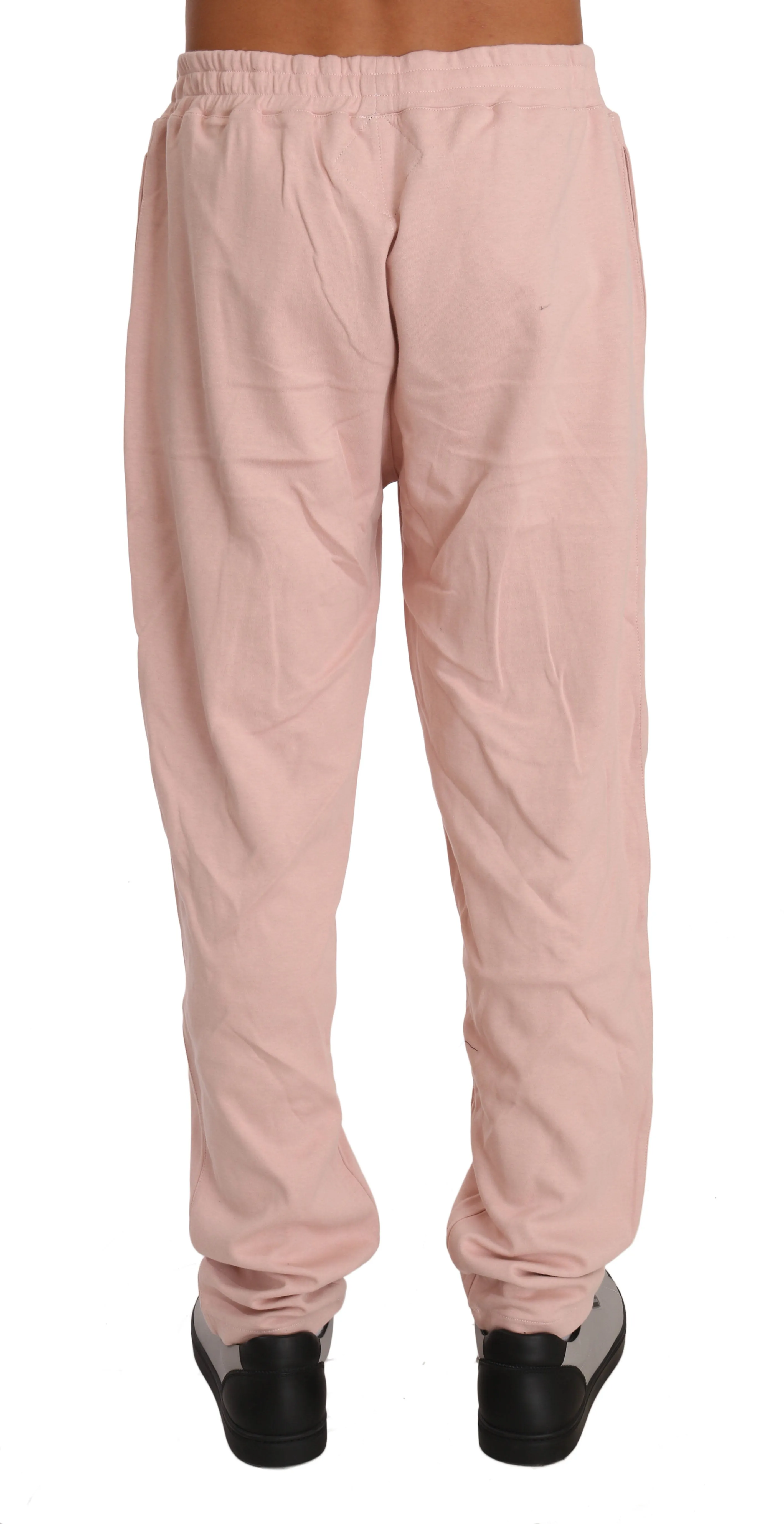 Pink Cotton Sweater Pants  Tracksuit