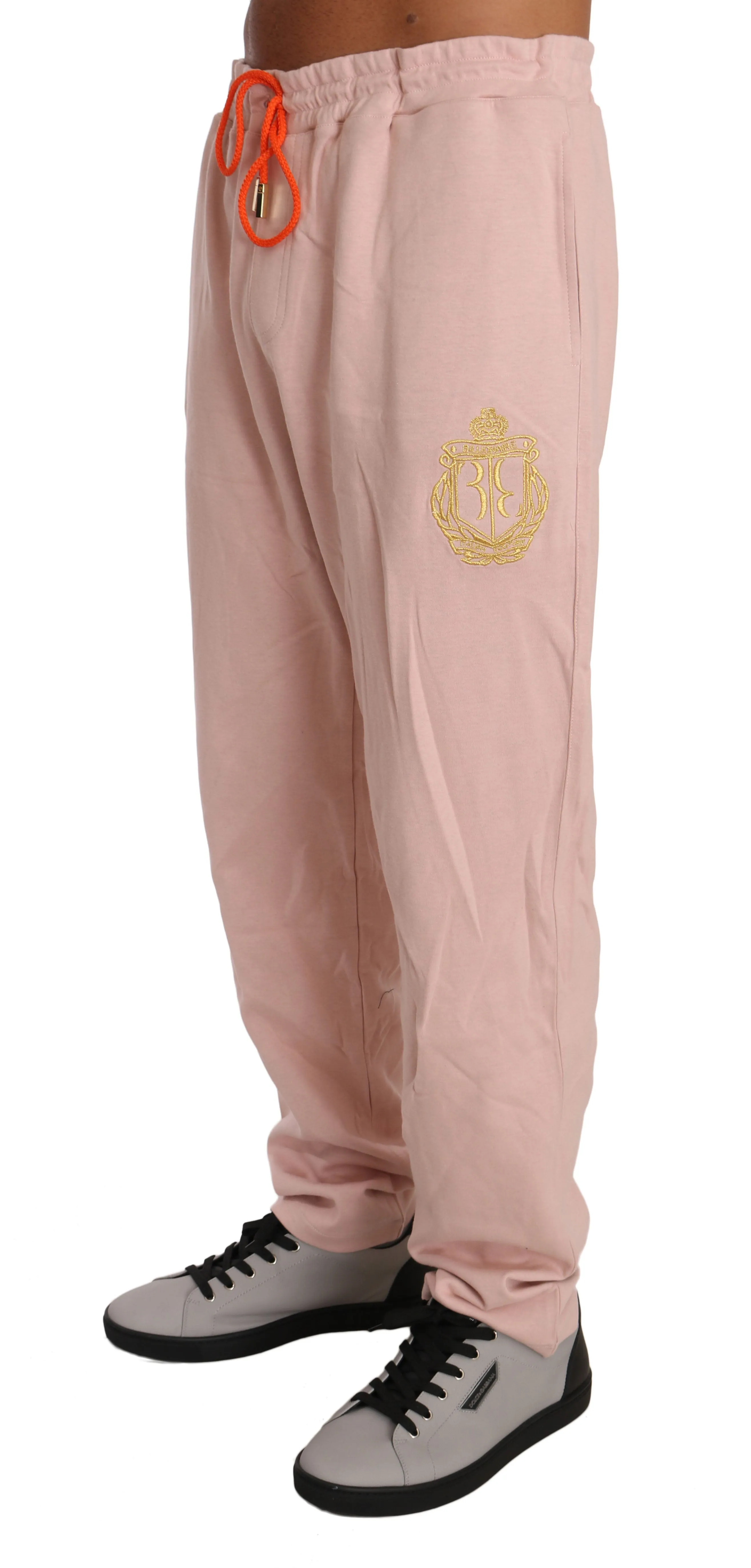 Pink Cotton Sweater Pants  Tracksuit