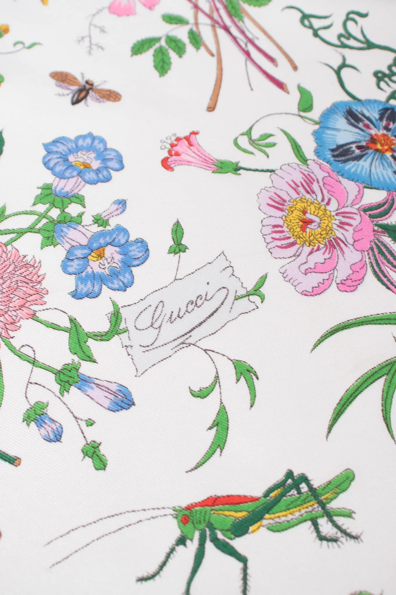 Pink Flora Scarf