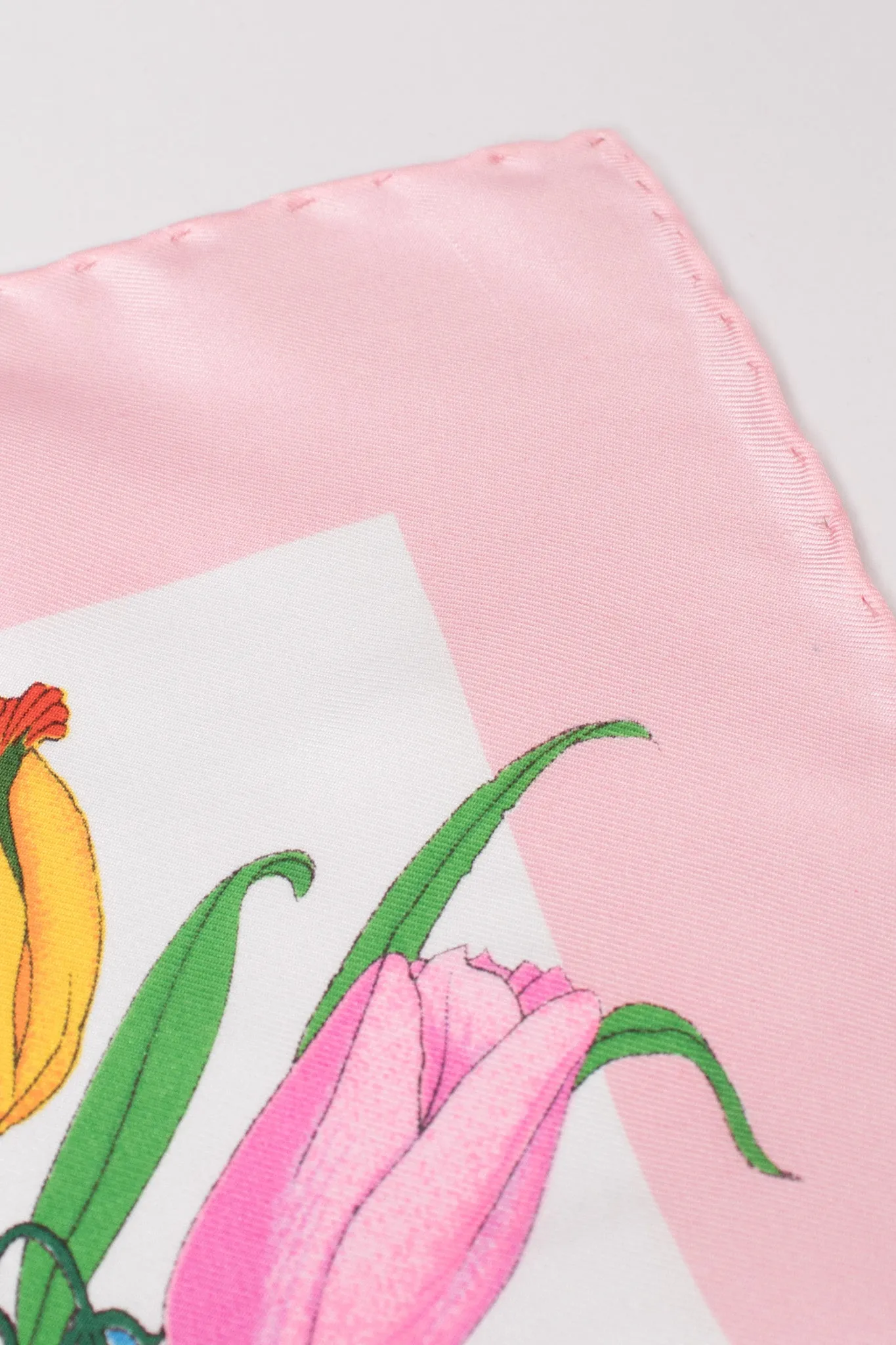Pink Flora Scarf
