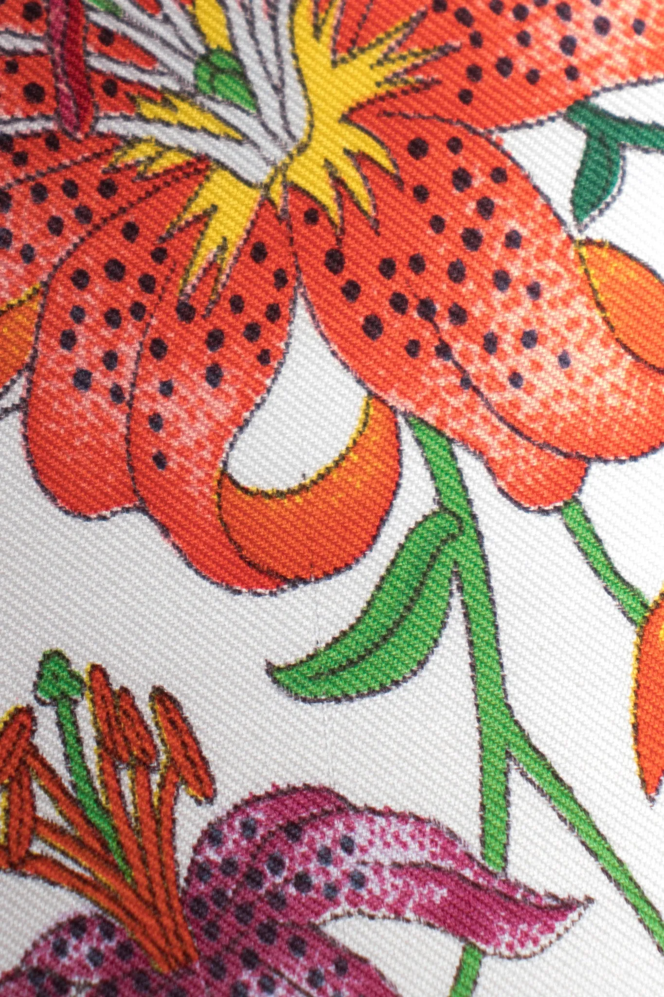 Pink Flora Scarf