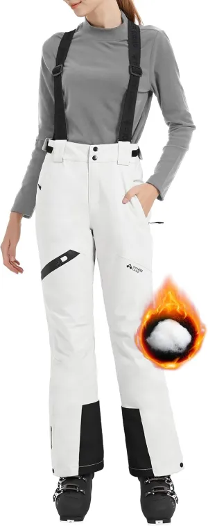 Pioneer Camp Women's Waterproof Ski Bibs - Stay Warm & Dry!