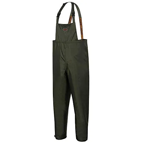Pioneer Heavy-Duty Waterproof Tree Planter Overall Bib Work Pants, Adjustable