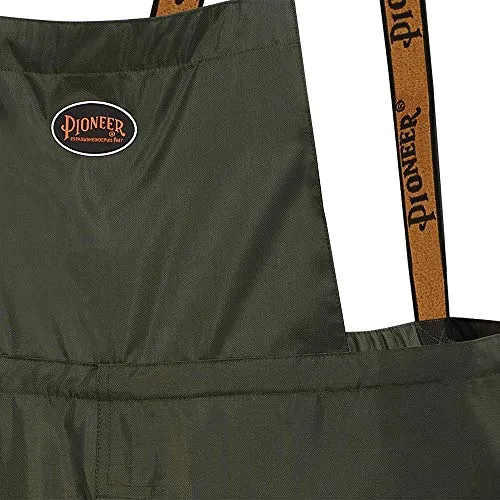 Pioneer Heavy-Duty Waterproof Tree Planter Overall Bib Work Pants, Adjustable