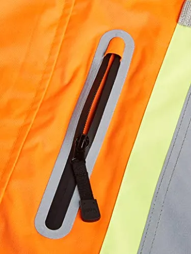 Pioneer V1130150 Premium Hi-Viz Waterproof Safety Jacket with Cell Phone Pocket