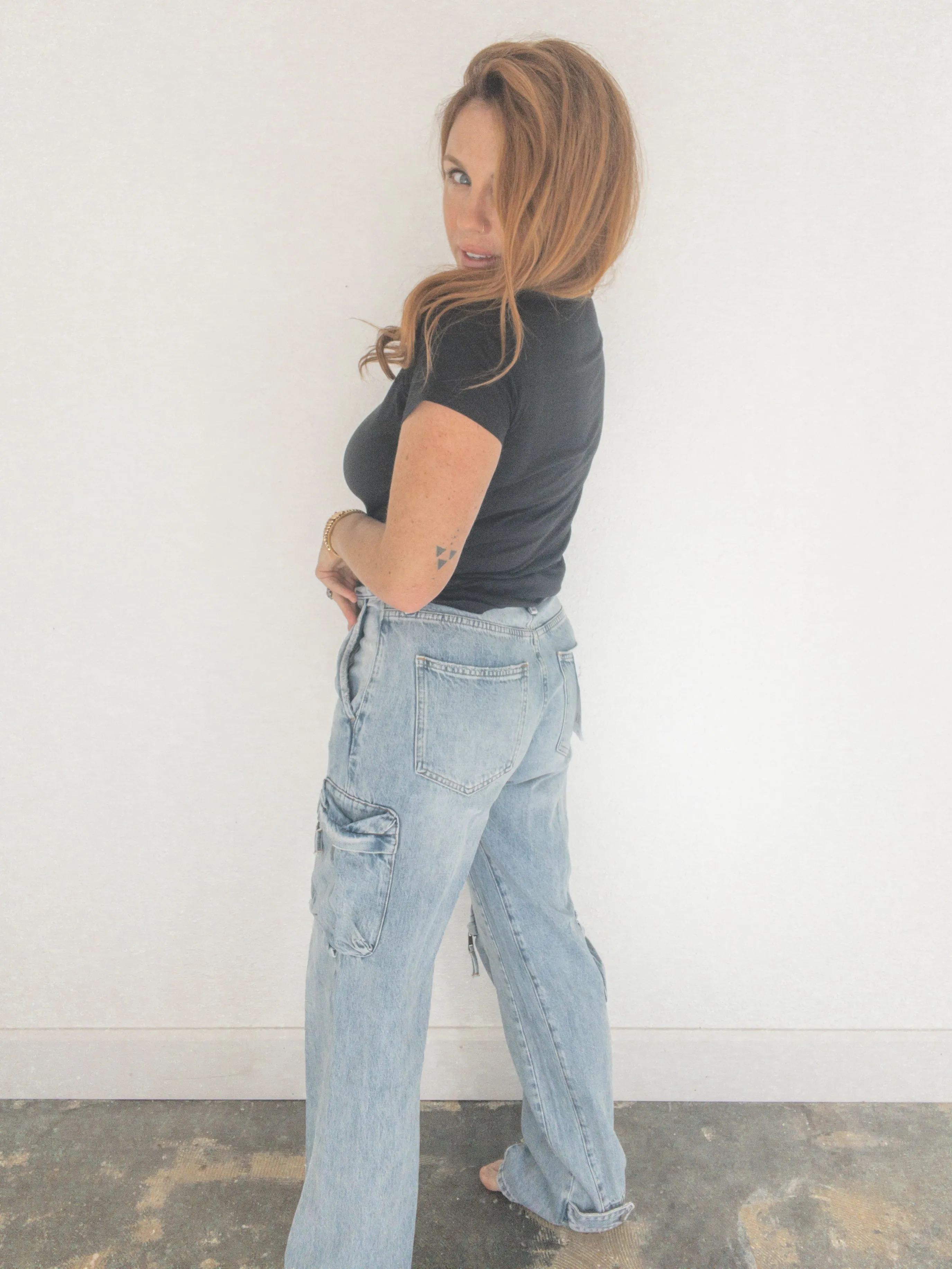 Pistola Bobbie Utility Mid Rise Cargo Pant