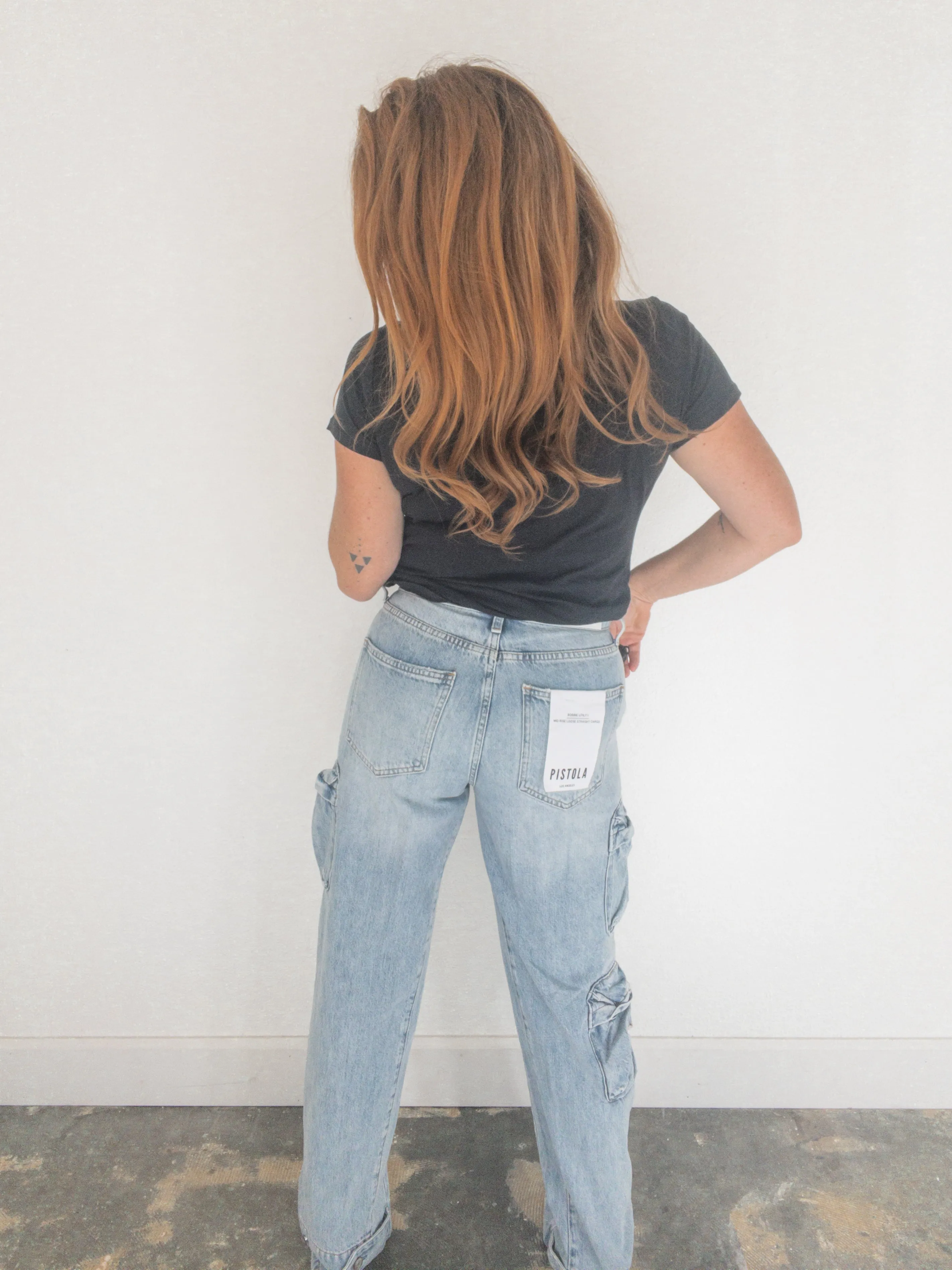Pistola Bobbie Utility Mid Rise Cargo Pant