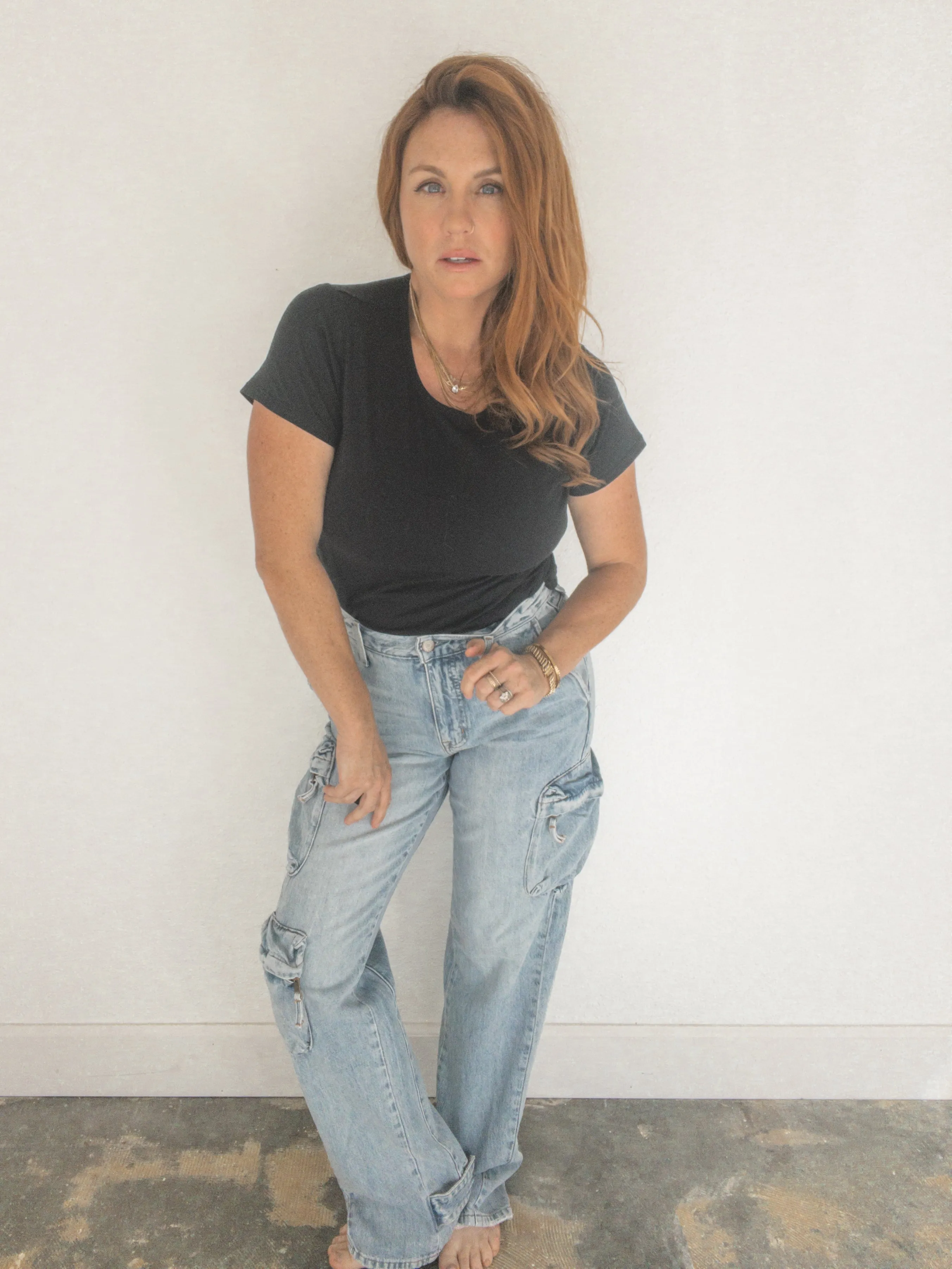Pistola Bobbie Utility Mid Rise Cargo Pant