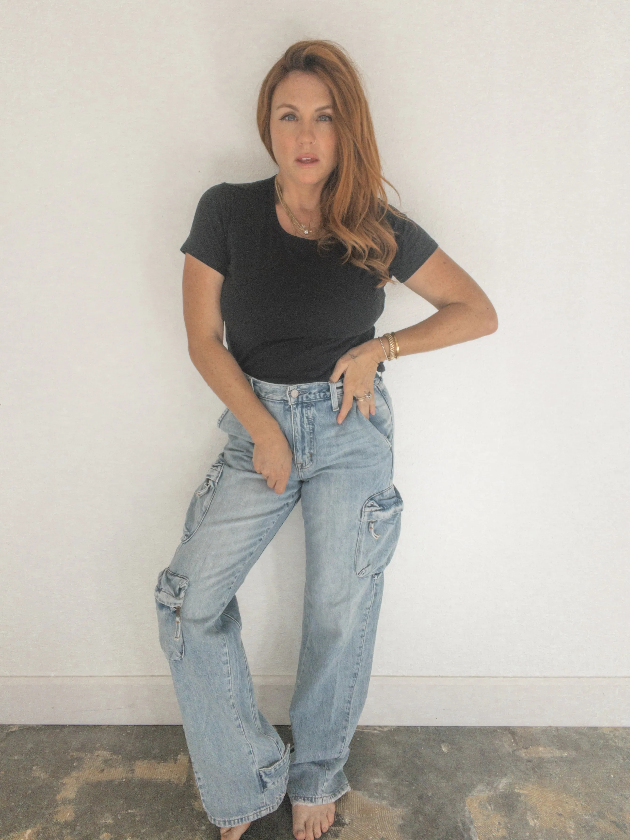 Pistola Bobbie Utility Mid Rise Cargo Pant