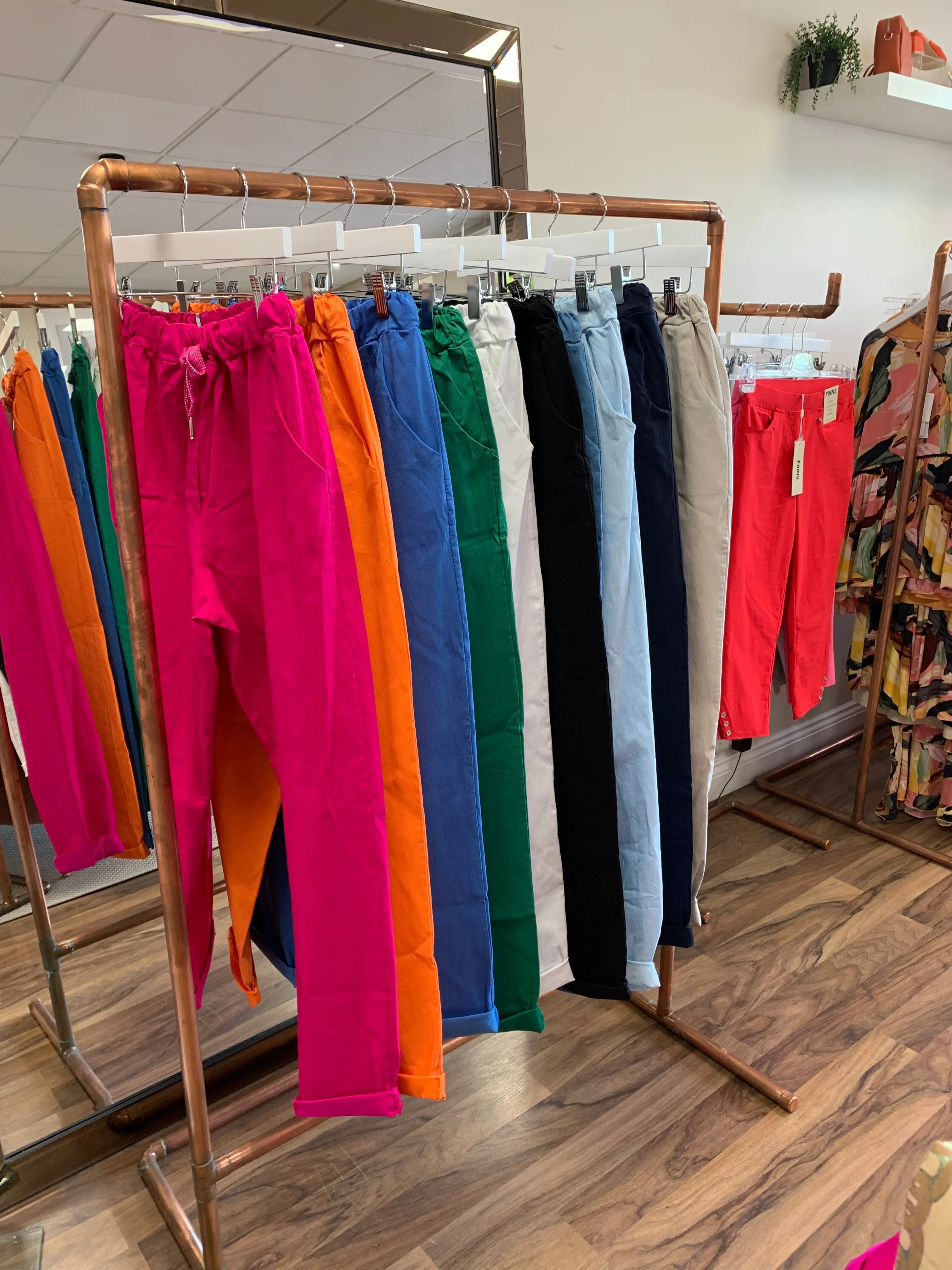 Plain Magic Pants Plus Size 2
