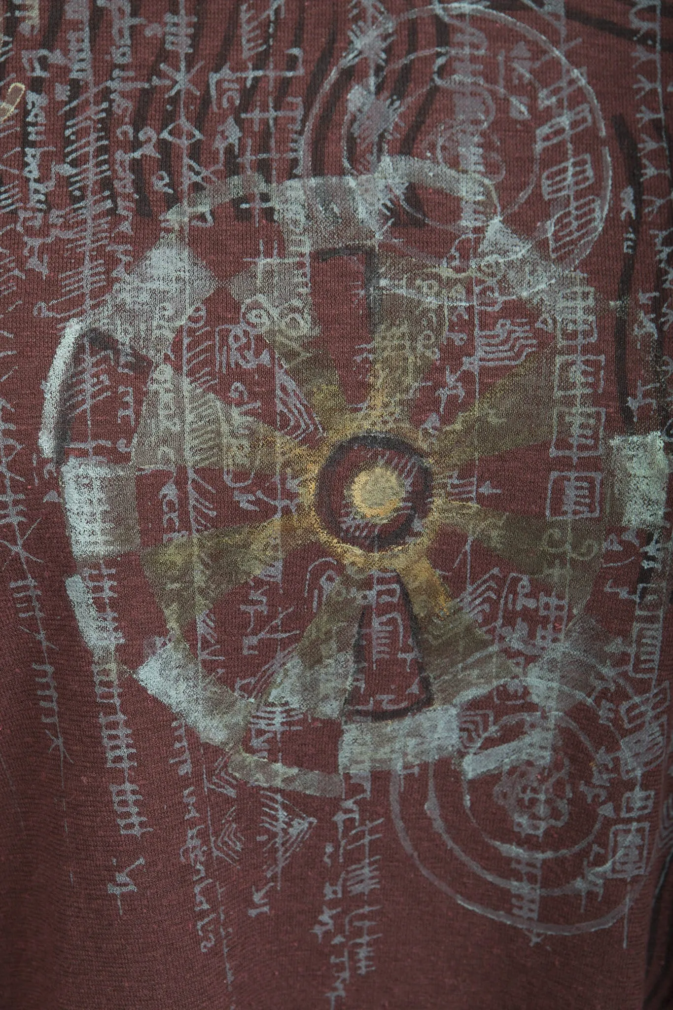 Planetary Tunic Printed-Blue Fish Clothing