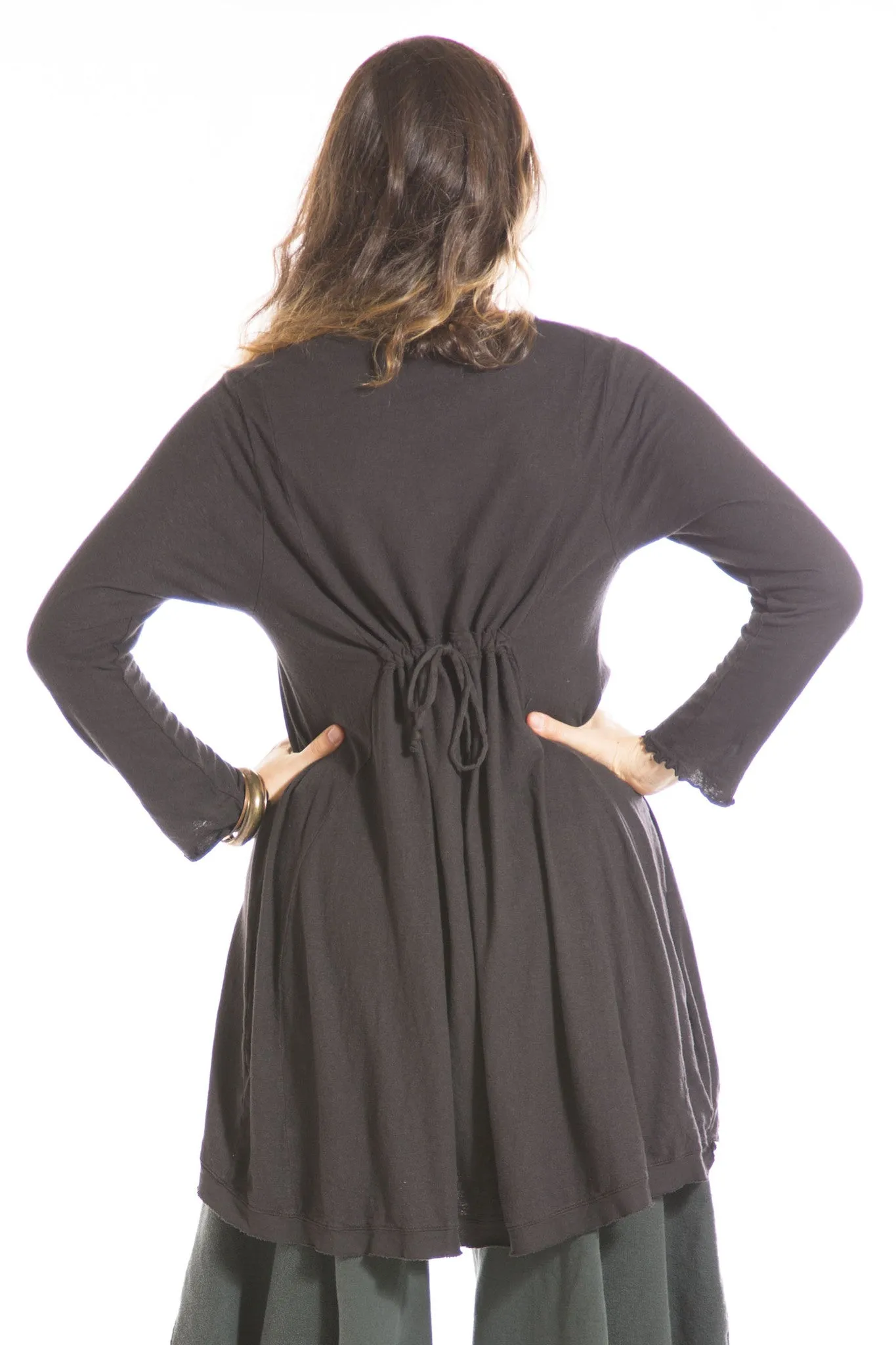 Planetary Tunic Printed-Blue Fish Clothing