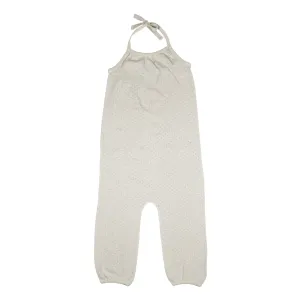 Pointelle Tie Halter Romper